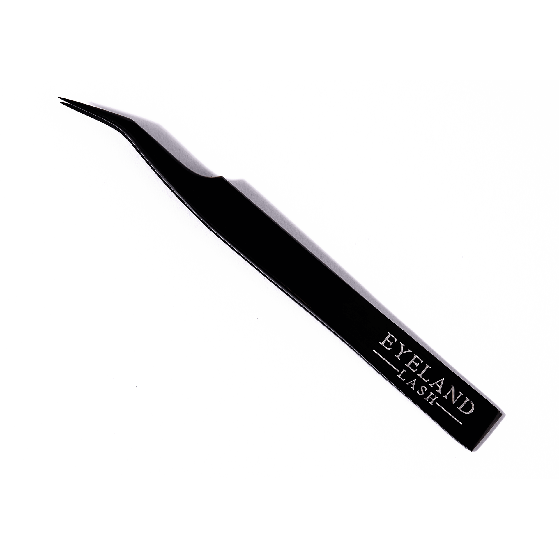 Light Volume Jamaica Tweezer- Black Lava - Eyeland Lash