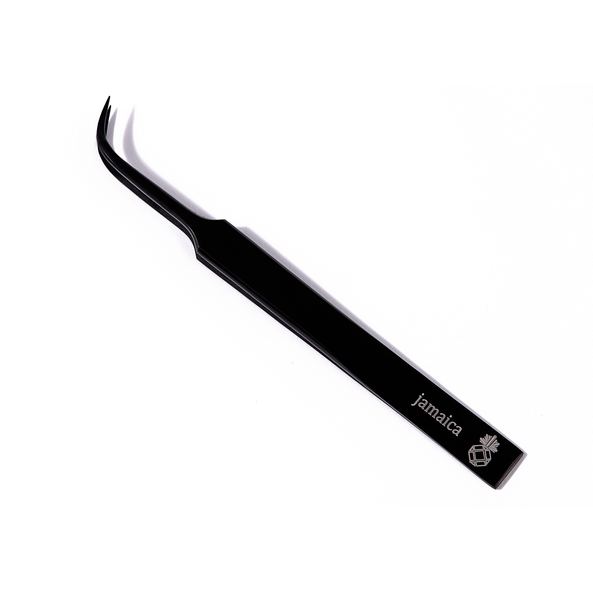 Light Volume Jamaica Tweezer- Black Lava - Eyeland Lash