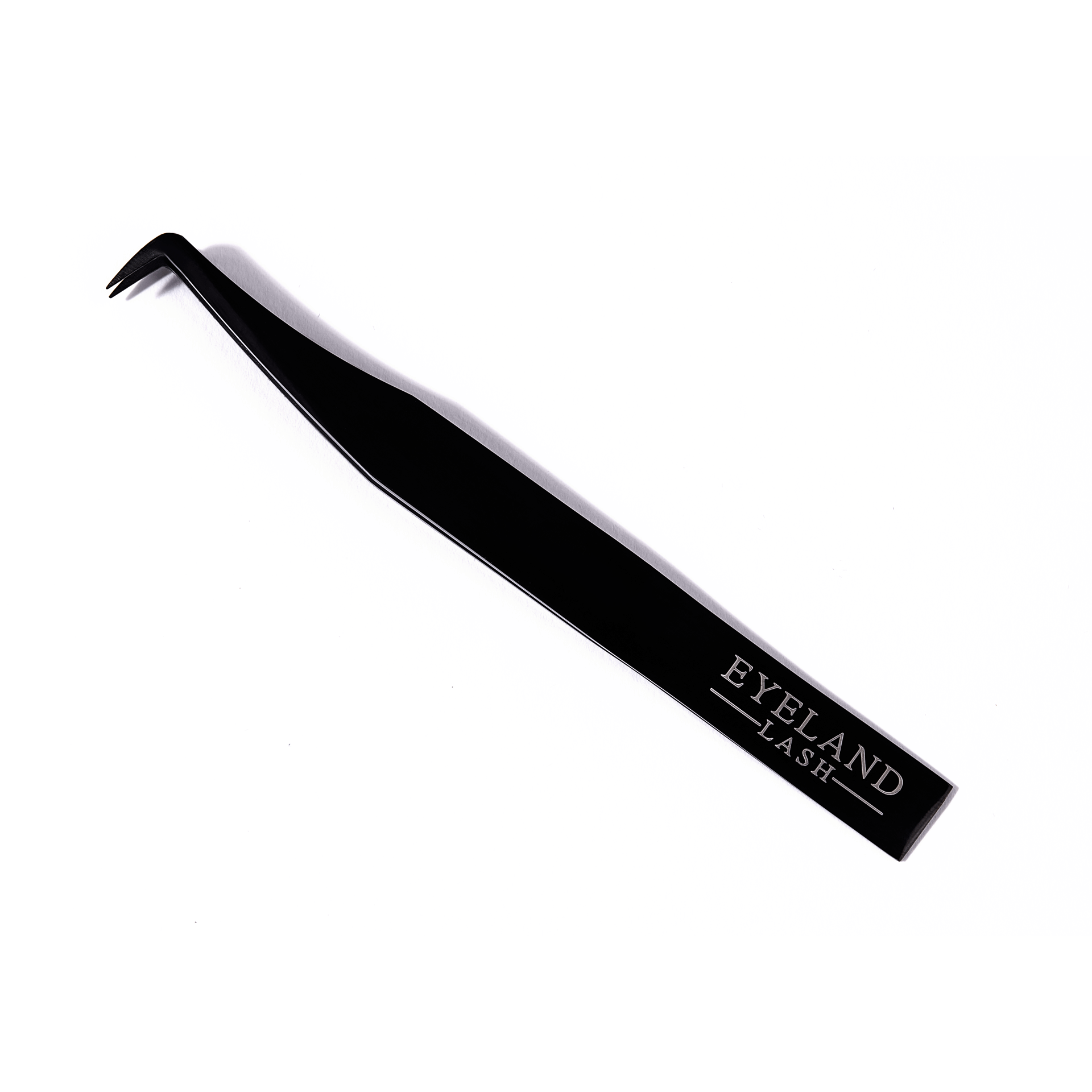 Light Volume Palawan Tweezer - Black Lava - Eyeland Lash