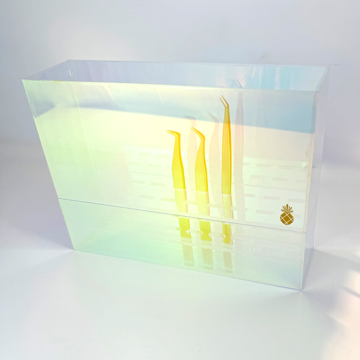 Tweezer Storage - Iridescent (holds 20) - Eyeland Lash