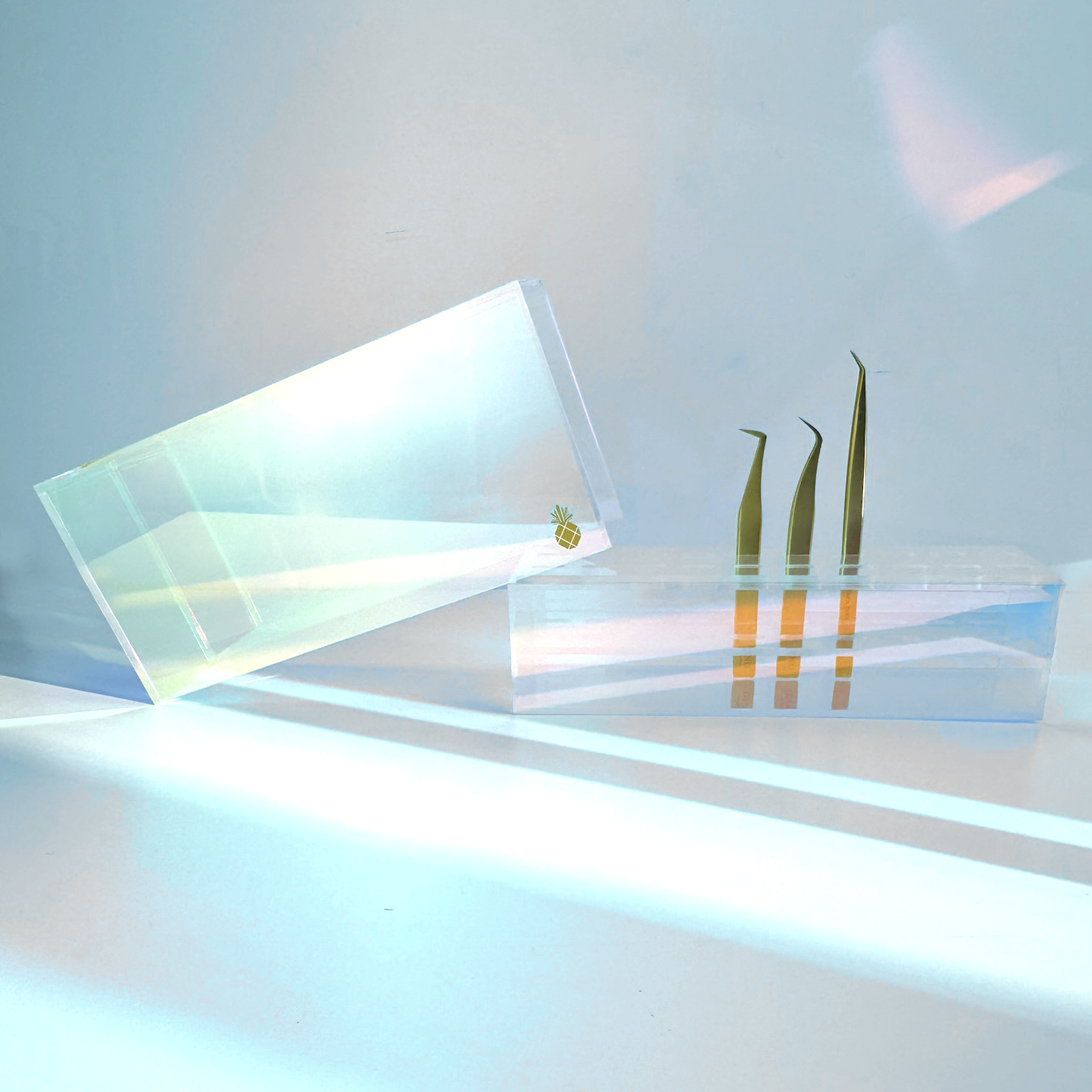 Tweezer Storage - Iridescent (holds 20) - Eyeland Lash