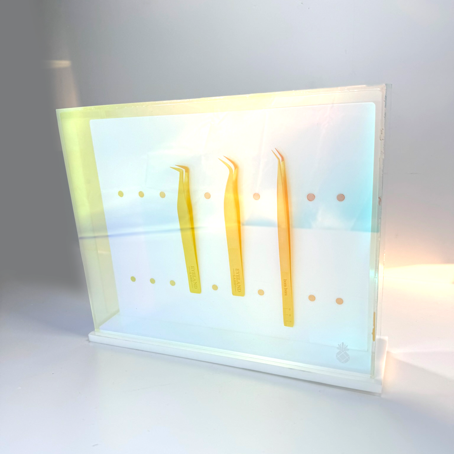 Tweezer Storage Magnetic - Iridescent (holds 20) - Eyeland Lash