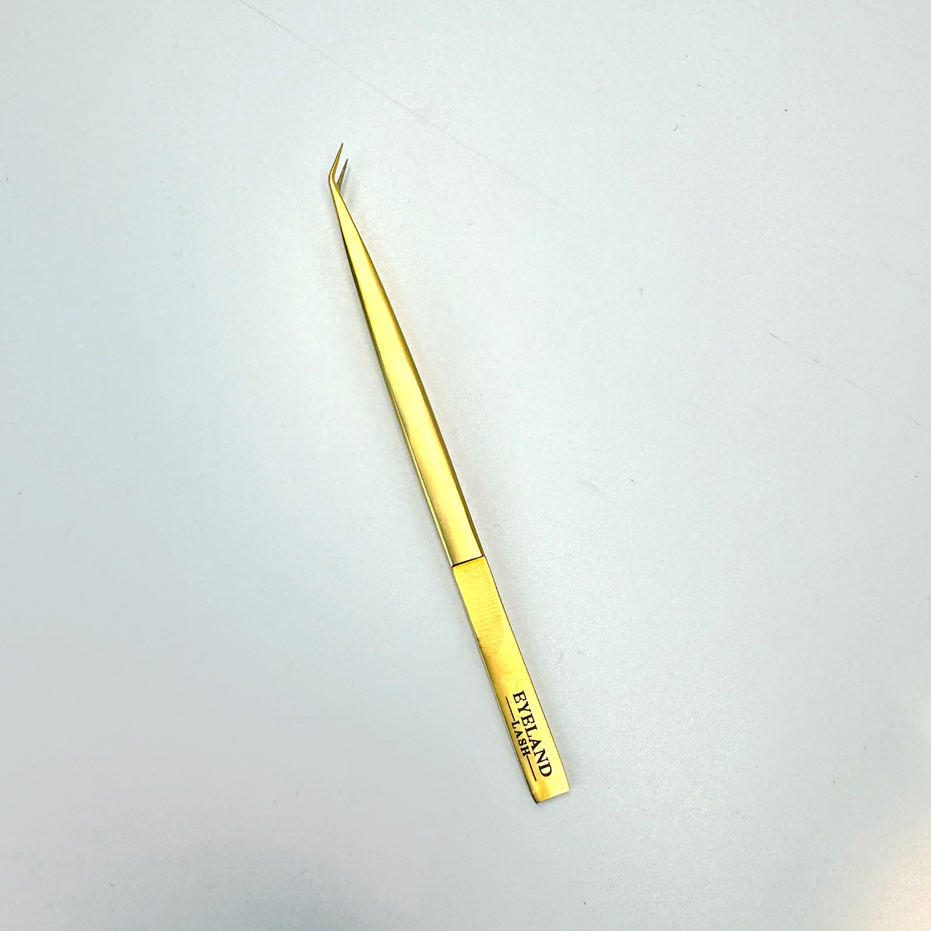 Imperfectly Perfect Bora-Bora Tweezer - Pineapple Gold Collection - Fiber Tip - Eyeland Lash