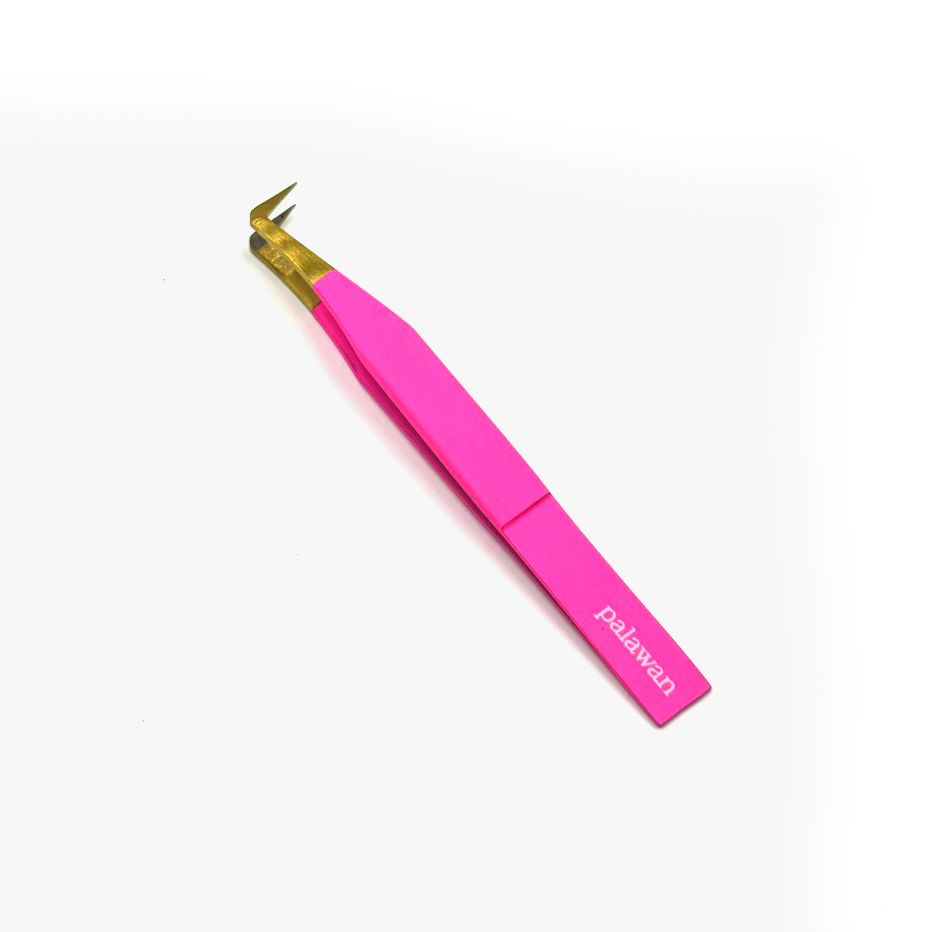 Palawan Tweezer - Guava - Fiber Tip