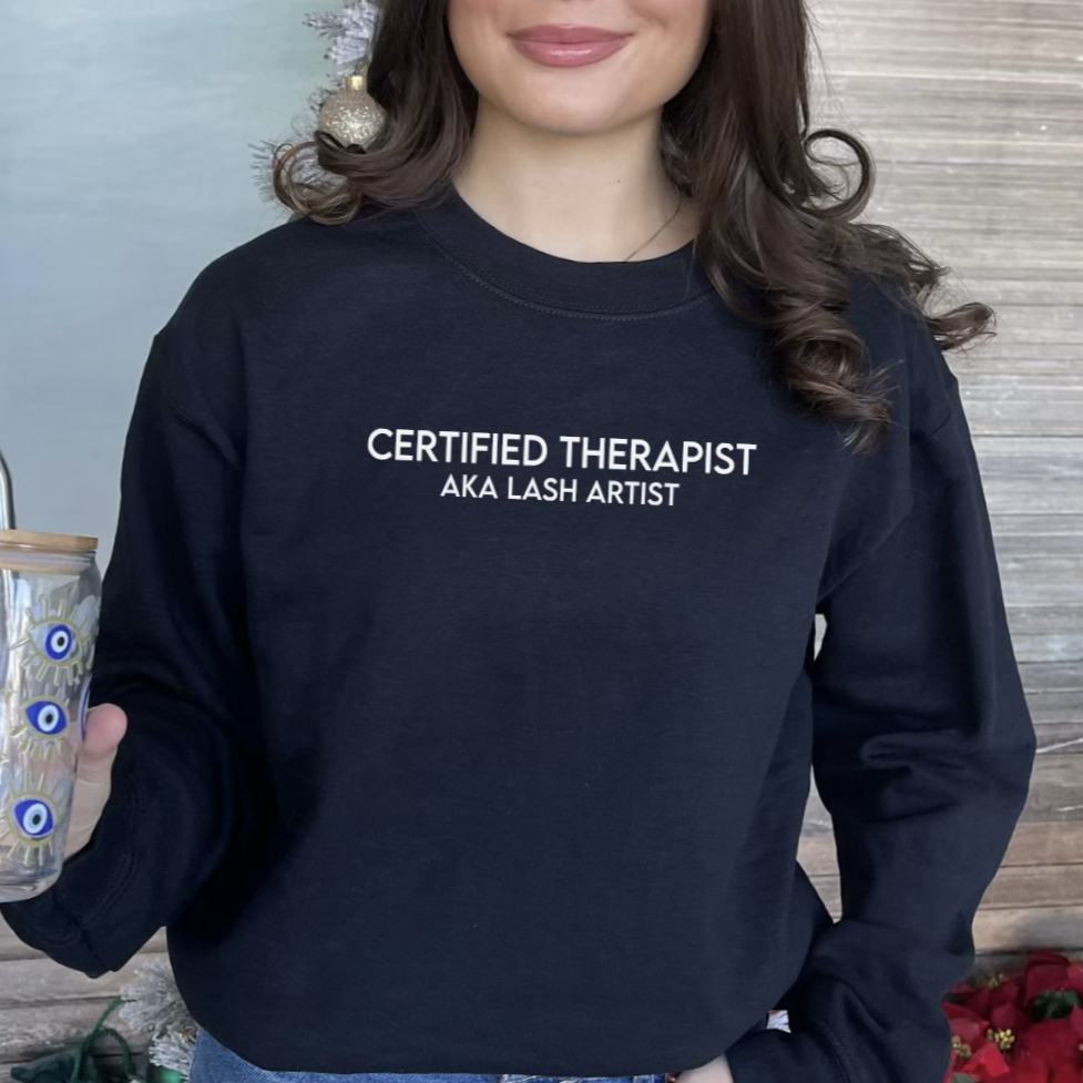 Certified Therapist (Lash Artist) - Sweatshirt - Eyeland Lash