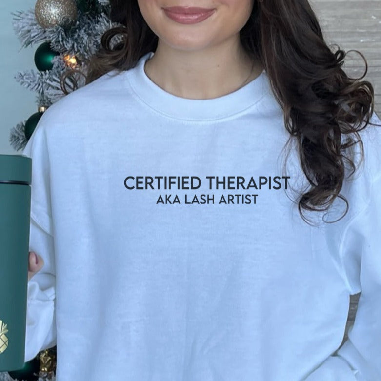 Certified Therapist (Lash Artist) - Sweatshirt - Eyeland Lash
