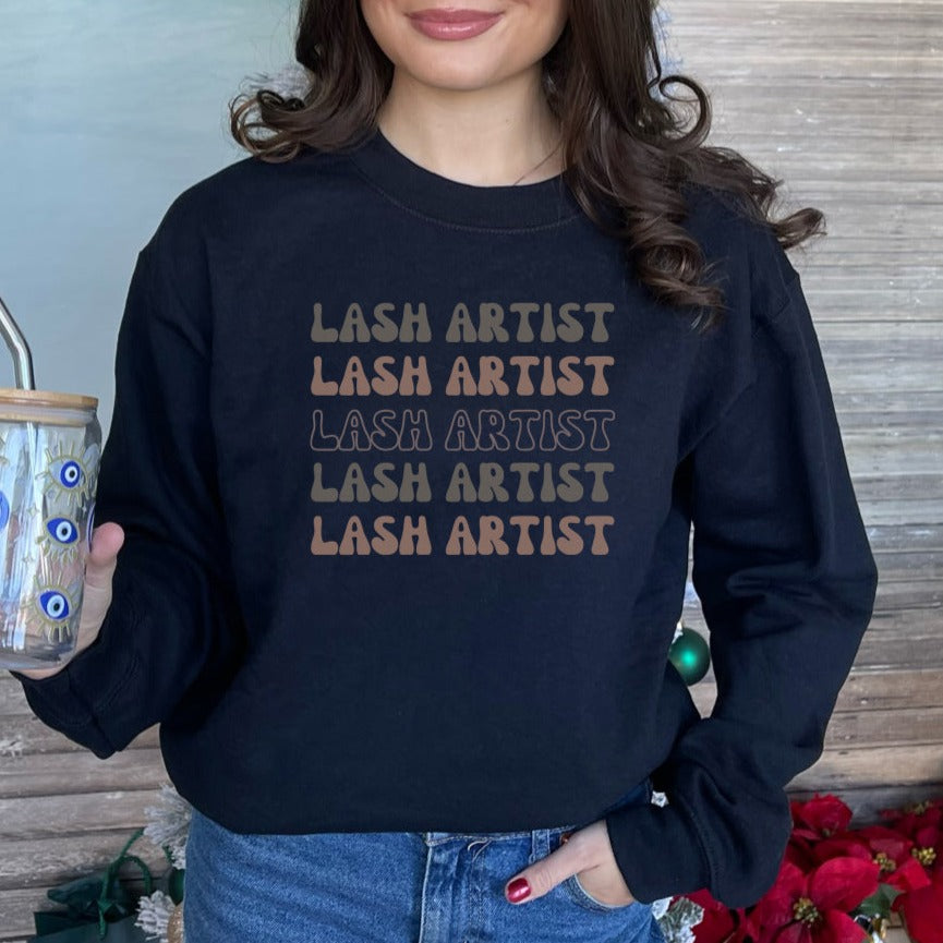 Retro Lash Artist - Sweatshirt - Eyeland Lash