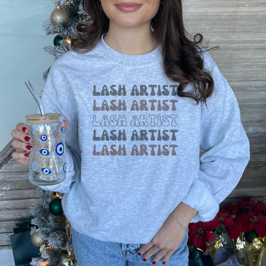 Retro Lash Artist - Sweatshirt - Eyeland Lash