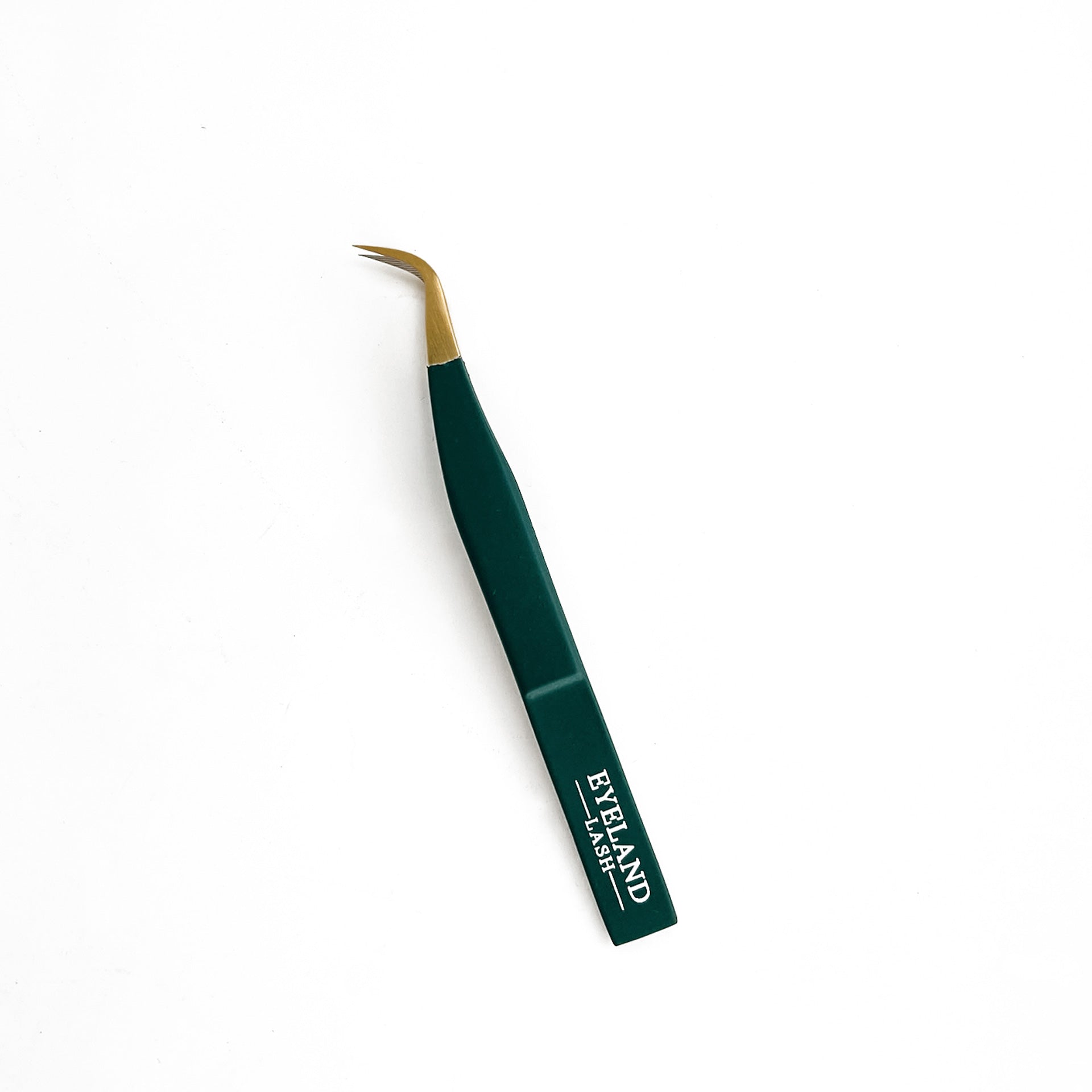 Cozumel Tweezer - Fiber Tip Emerald - Eyeland Lash