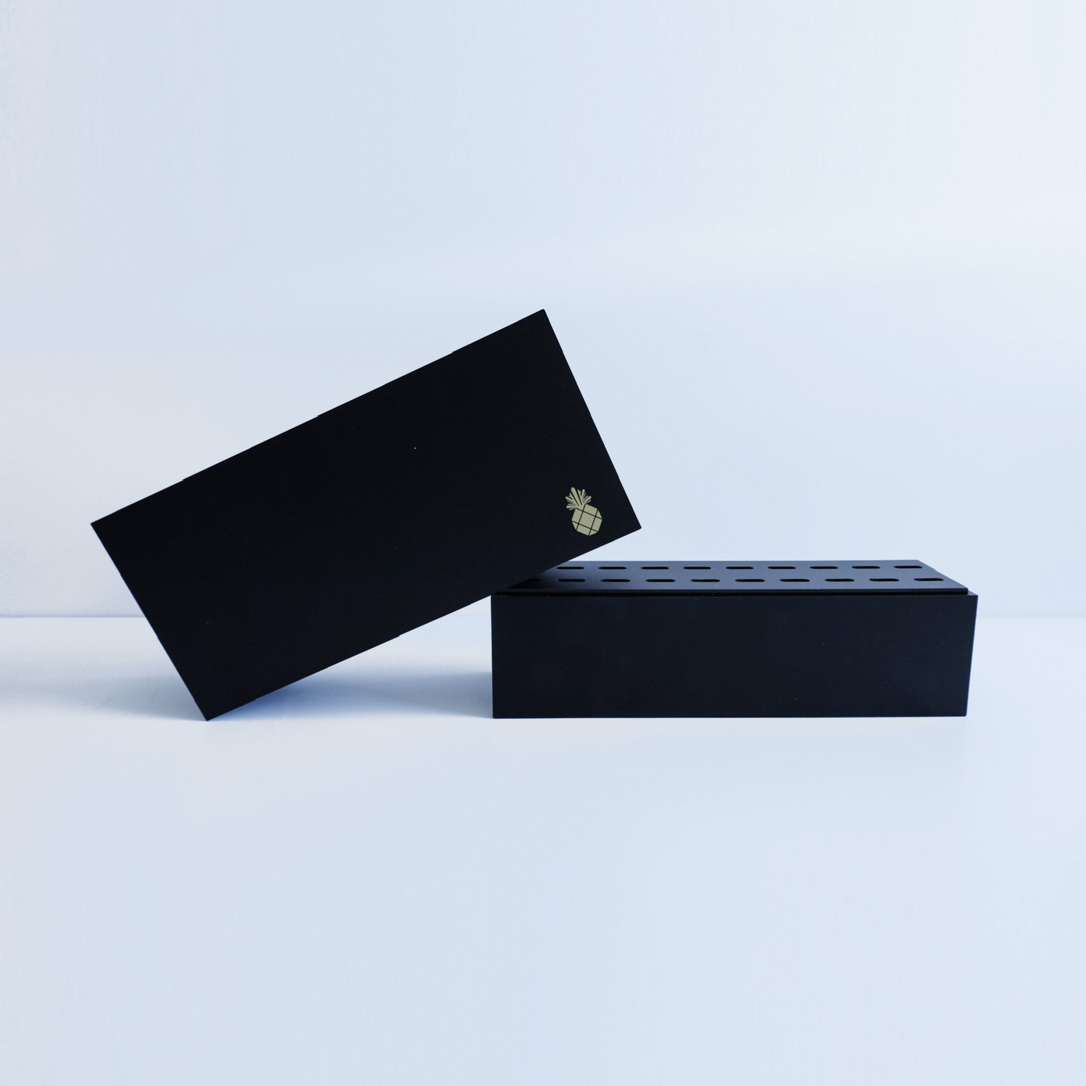 Tweezer Storage - Matte Black (holds 20) - Eyeland Lash