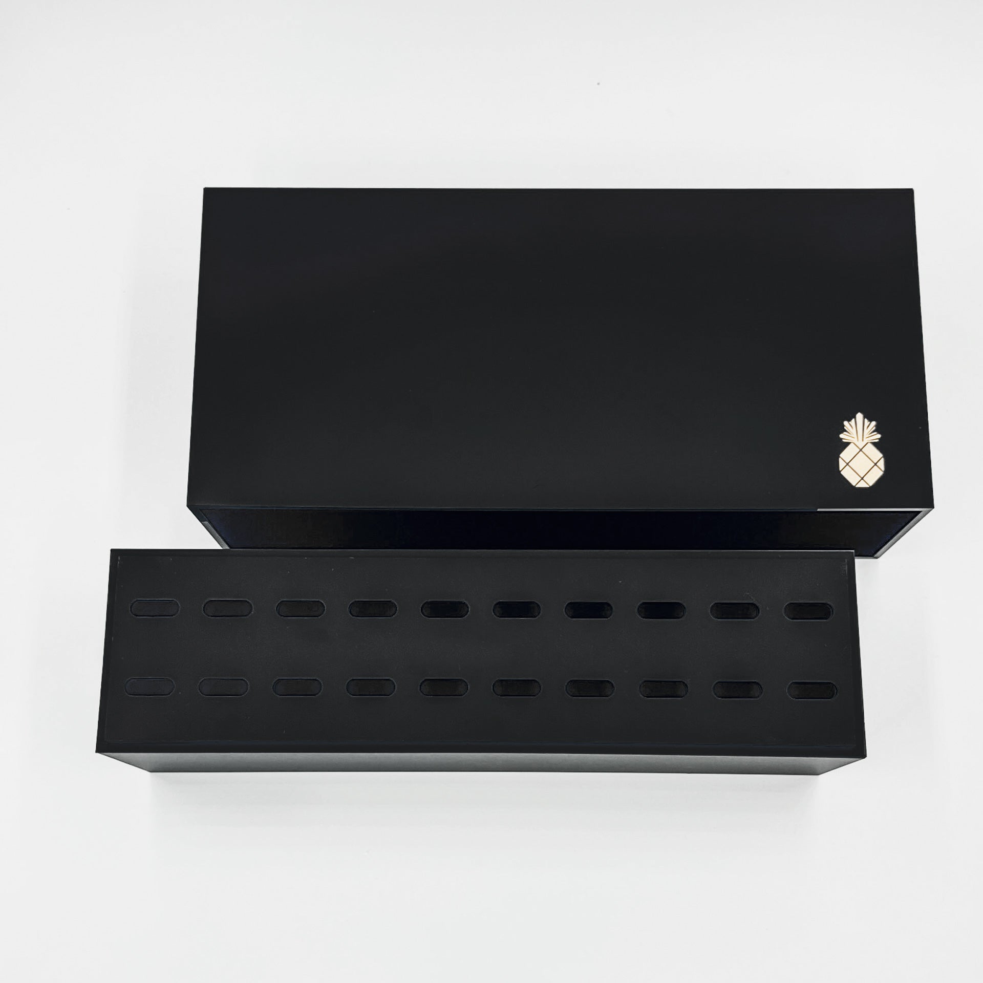Tweezer Storage - Matte Black (holds 20) - Eyeland Lash