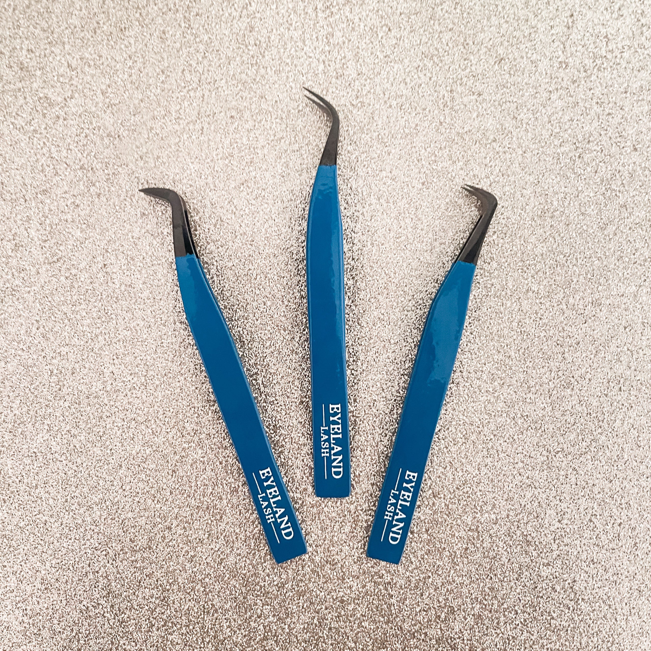 Fiber Tip Collection - Tweezer Set - Eyeland Lash