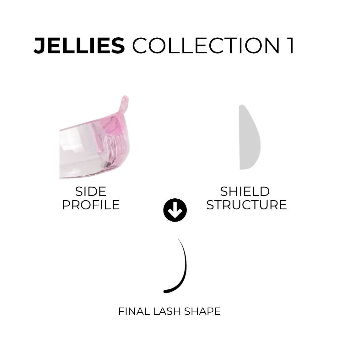 Jellies Collection 1 (Glueless Lash Lift Shields)