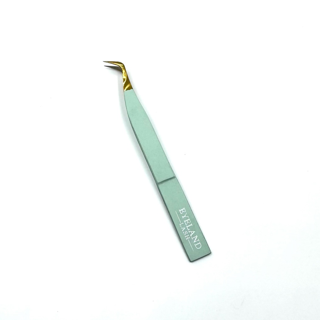 Cozumel Tweezer - Mint - Fiber Tip