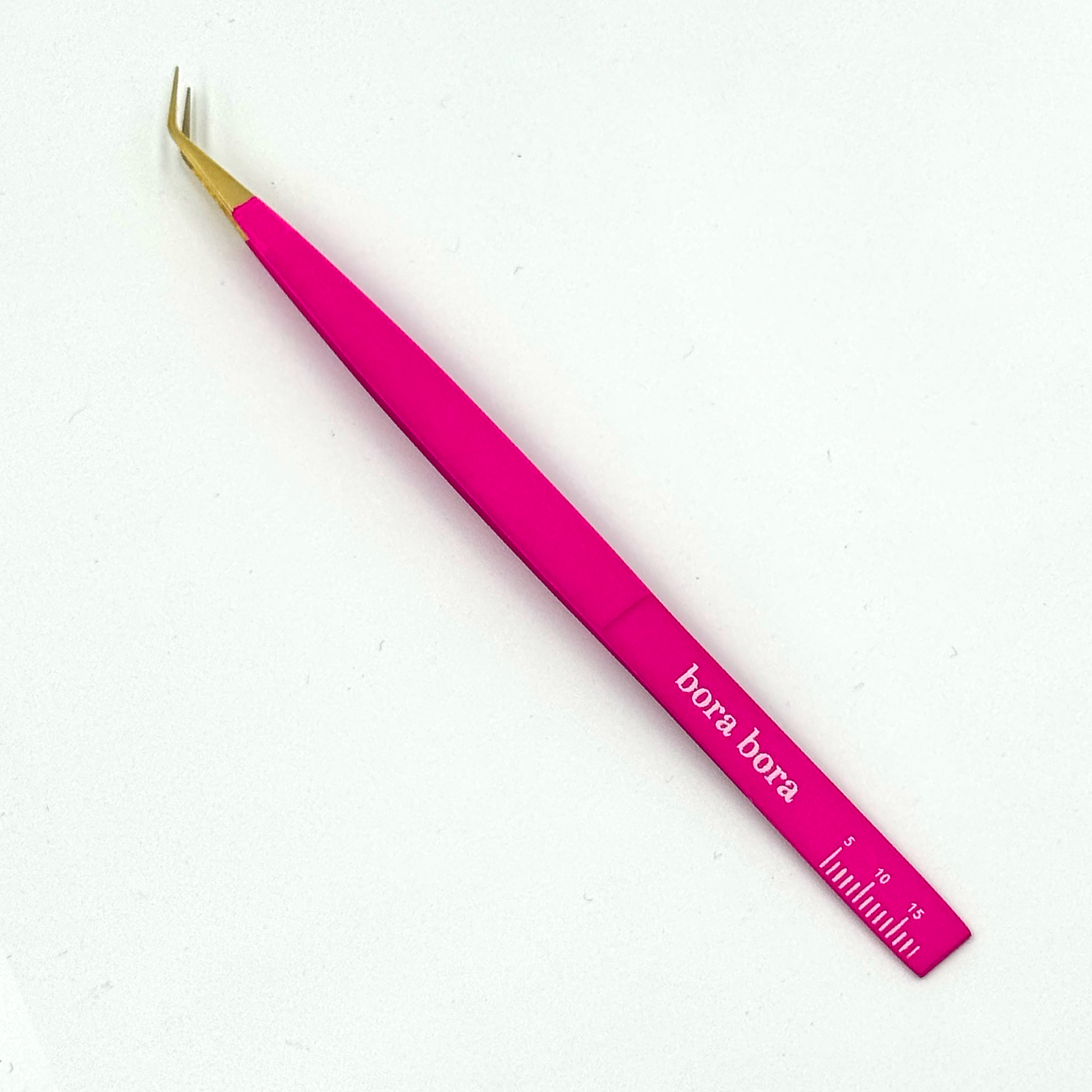 POS - Bora-Bora Tweezer - Hibiscus - Copacabana Fiber Tip - Eyeland Lash