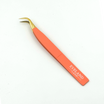 POS - Cozumel Tweezer - Melon - Copacabana Fiber Tip - Eyeland Lash